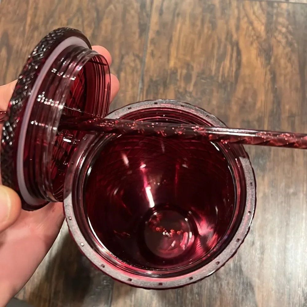 Starbucks burgundy cup